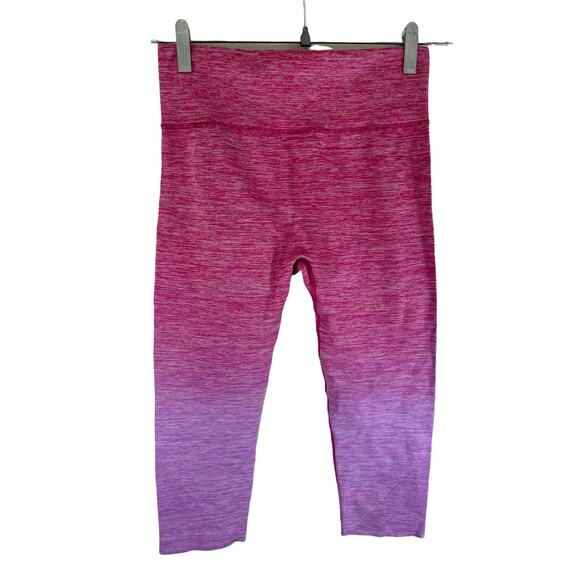 Amazing Sports Women's Ombre Workout Legging Pink Size Small Medium Activewear - Picture 2 of 8